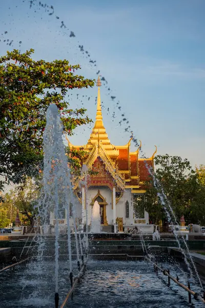 Cidade Pilar Santuário Cidade Ubon Ratchathani Província Ubon Ratchathani Tailândia — Fotografia de Stock