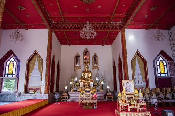 Ταϊλάνδη Ubon Ratchathani Νοεμβρίου 2023 Βούδας Μέσα Στο Wat Ubon — Φωτογραφία Αρχείου