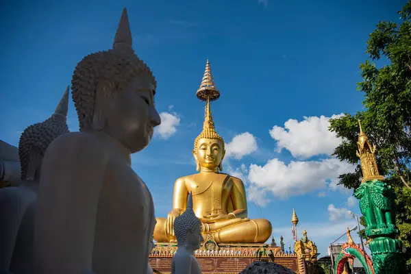 Buddha Wat Tai Phrachao Yai Ong Tue City Ubon Ratchathani — Stock Photo, Image