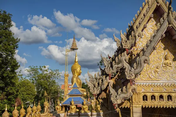 Buddha Wat Tai Phrachao Yai Ong Tue City Ubon Ratchathani — Stock Photo, Image