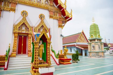 Wat Huai Chorakhe Nakhon Pathom, Tayland Nakhon Pathom, 10 Kasım 2023.