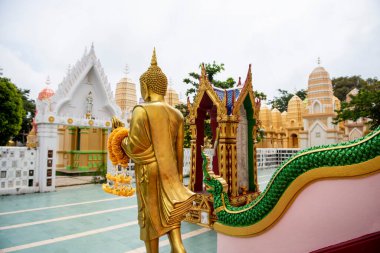 Wat Huai Chorakhe Nakhon Pathom, Tayland Nakhon Pathom, 10 Kasım 2023.