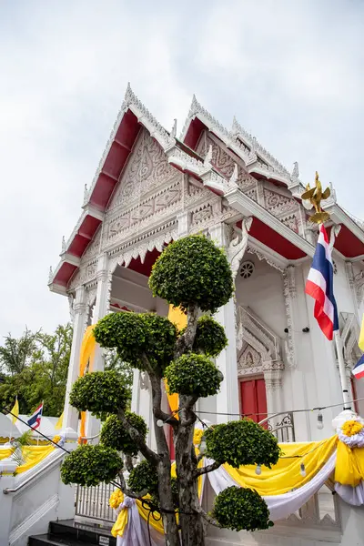 Wat Saneha Phra Aram Luang Stad Nakhom Pathom Provincie Nakhon — Stockfoto