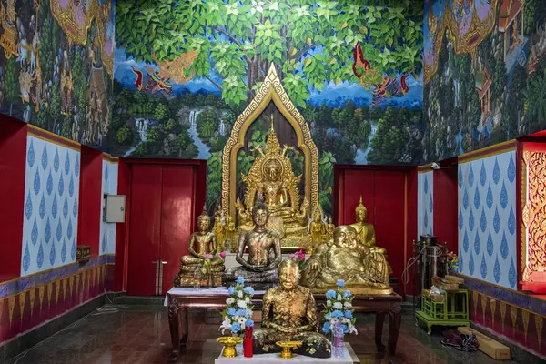 Tailandia Nakhon Pathom Noviembre 2023 Buddha Chinese Temple Wat Wang — Foto de Stock