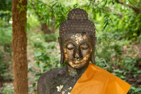 Buddha Nel Giardino Wat Wang Taku Nella Città Nakhom Pathom — Foto Stock