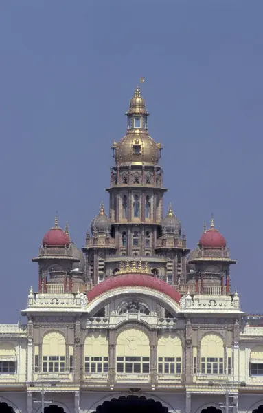 stock image Mysore Palace or Amba Vilas Palace in the city of Mysore in the Province of Karnataka in India.  