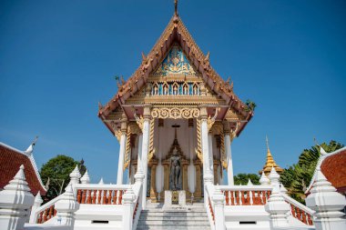 Wat Sawang Fa Pruettharam, Pattaya City yakınlarındaki Naklua City ve Tayland 'daki Chonburi ili, Pattaya, Kasım 2024
