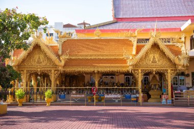 Tayland 'ın Pattaya kenti ve Chonburi ilindeki Manastır ve Wat Nong Ao manzarası, Kasım 2024