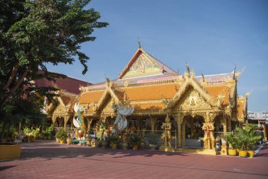 Tayland 'ın Pattaya kenti ve Chonburi ilindeki Manastır ve Wat Nong Ao manzarası, Kasım 2024