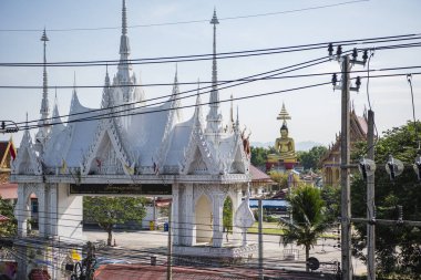 Pattaya şehrindeki Wat Nong Yai Tapınağı ve Tayland 'daki Chonburi ili, Pattaya, Kasım 2024