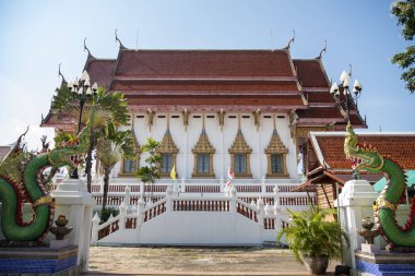 Wat Sawang Fa Pruettharam, Pattaya City yakınlarındaki Naklua City ve Tayland 'daki Chonburi ili, Pattaya, Kasım 2024