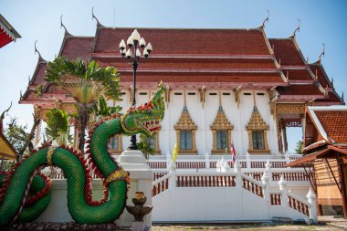 Wat Sawang Fa Pruettharam, Pattaya City yakınlarındaki Naklua City ve Tayland 'daki Chonburi ili, Pattaya, Kasım 2024