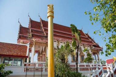 Wat Sawang Fa Pruettharam, Pattaya City yakınlarındaki Naklua City ve Tayland 'daki Chonburi ili, Pattaya, Kasım 2024