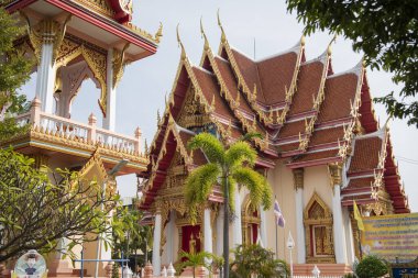 Wat Lum Mahachai Chumphon, Tayland 'ın Rayong şehrinde, Rayong şehrinde, 25 Ekim 2024