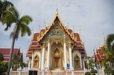 Wat Lum Mahachai Chumphon, Tayland 'ın Rayong şehrinde, Rayong şehrinde, 25 Ekim 2024