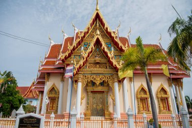 Wat Lum Mahachai Chumphon, Tayland 'ın Rayong şehrinde, Rayong şehrinde, 25 Ekim 2024
