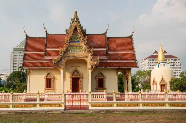 Wat Khot Tai, Tayland, Tayland 'ın Rayong şehrinde Rayong şehrinde, 25 Ekim 2024