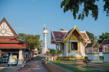 Tayland 'ın Chonburi ilindeki Khao Laem Pu Chao Manzarası Tapınağı, 29 Ekim 2024