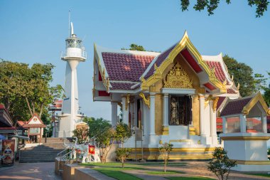 Tayland 'ın Chonburi ilindeki Khao Laem Pu Chao Manzarası Tapınağı, 29 Ekim 2024