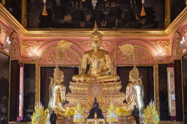 Wat Paramai Yikawat, Tayland 'da Pak Kret şehrindeki Ko Kret Adası, Pak Kret, 10 Kasım 2024