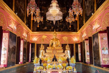 Wat Paramai Yikawat, Tayland 'da Pak Kret şehrindeki Ko Kret Adası, Pak Kret, 10 Kasım 2024