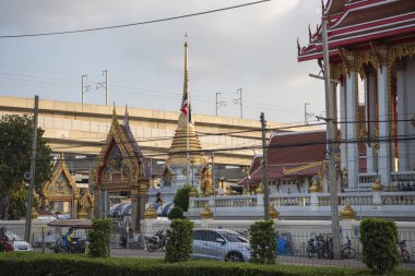 Tayland 'ın Bangkok şehrindeki Don Mueang şehrinde bulunan Wat Don Mueang ve Kraliyet Manastırı, Don Mueang, 11 Kasım 2024