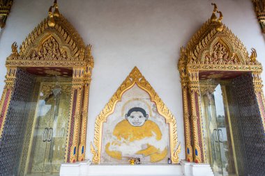 Pak Kret şehrindeki Wat Klang Tayland, Tayland, Tayland, Pak Kret, 9 Kasım 2024