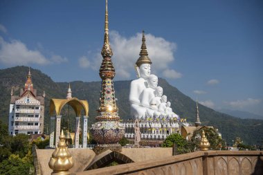 Pha Sorn Kaew, Tayland 'ın Phetchabun ilindeki Khao Kho Dağları' nda. Tayland, Phetchabun, 3 Aralık 2024