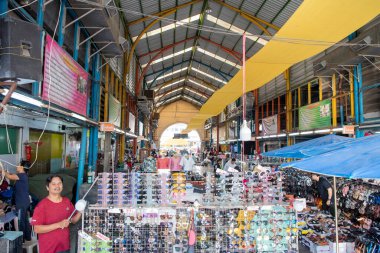 Khon Kaen şehir merkezinde belediye pazarı ve Tayland 'da Khon Kaen ilinde. Tayland, Khon Kaen, 4 Aralık 2024