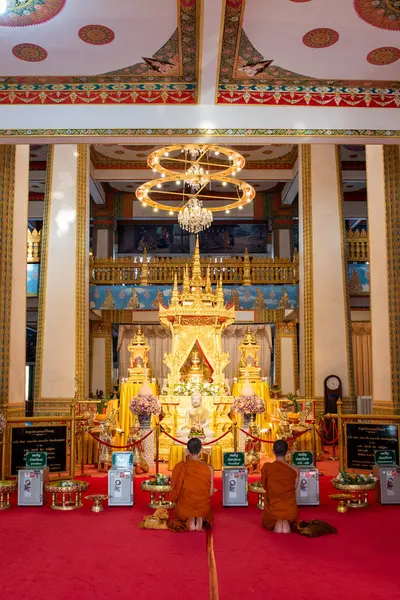 Phra Mahathat Kaen Nakhon, Tayland 'ın Khon Kaen ilinin şehir merkezinde. Tayland, Khon Kaen, 4 Aralık 2024