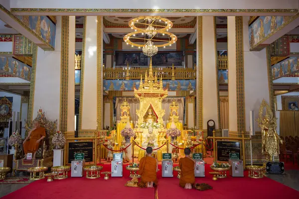 Phra Mahathat Kaen Nakhon, Tayland 'ın Khon Kaen ilinin şehir merkezinde. Tayland, Khon Kaen, 4 Aralık 2024