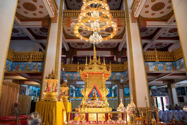 Phra Mahathat Kaen Nakhon, Tayland 'ın Khon Kaen ilinin şehir merkezinde. Tayland, Khon Kaen, 4 Aralık 2024