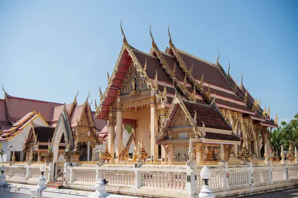 Khon Kaen Şehir Merkezi 'nden Wat Klang ve Tayland' dan Khon Kaen. Tayland, Khon Kaen, 5 Aralık 2024