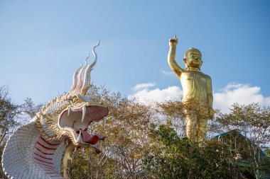 Wat Tham Pha Keung, Amphoe Phu Wiang, Tayland 'da Khon Kaen' de. Tayland, Khon Kaen, 6 Aralık 2024