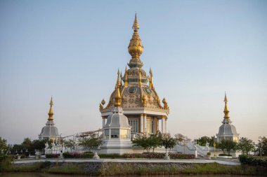 Wat Thung Setthi, Tayland 'ın Khon Kaen ilinde. Tayland, Khon Kaen, 7 Aralık 2024