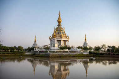 Wat Thung Setthi, Tayland 'ın Khon Kaen ilinde. Tayland, Khon Kaen, 7 Aralık 2024