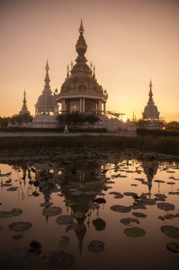 Wat Thung Setthi, Tayland 'ın Khon Kaen ilinde. Tayland, Khon Kaen, 7 Aralık 2024