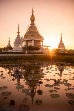 Wat Thung Setthi, Tayland 'ın Khon Kaen ilinde. Tayland, Khon Kaen, 7 Aralık 2024