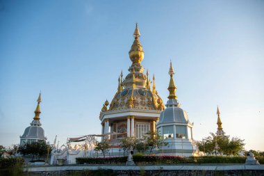 Wat Thung Setthi, Tayland 'ın Khon Kaen ilinde. Tayland, Khon Kaen, 7 Aralık 2024