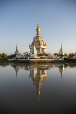 Wat Thung Setthi, Tayland 'ın Khon Kaen ilinde. Tayland, Khon Kaen, 7 Aralık 2024
