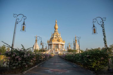 Wat Thung Setthi, Tayland 'ın Khon Kaen ilinde. Tayland, Khon Kaen, 7 Aralık 2024