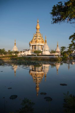 Wat Thung Setthi, Tayland 'ın Khon Kaen ilinde. Tayland, Khon Kaen, 7 Aralık 2024