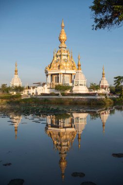 Wat Thung Setthi, Tayland 'ın Khon Kaen ilinde. Tayland, Khon Kaen, 7 Aralık 2024