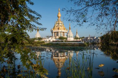 Wat Thung Setthi, Tayland 'ın Khon Kaen ilinde. Tayland, Khon Kaen, 7 Aralık 2024