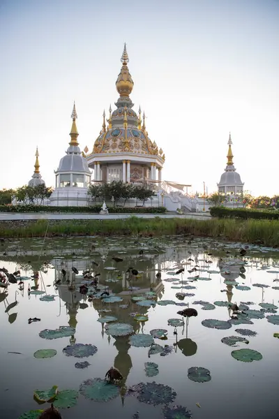 Wat Thung Setthi, Tayland 'ın Khon Kaen ilinde. Tayland, Khon Kaen, 7 Aralık 2024