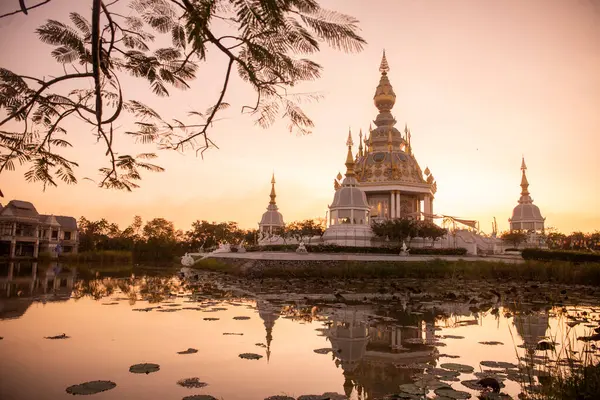 Wat Thung Setthi, Tayland 'ın Khon Kaen ilinde. Tayland, Khon Kaen, 7 Aralık 2024