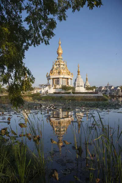 Wat Thung Setthi, Tayland 'ın Khon Kaen ilinde. Tayland, Khon Kaen, 7 Aralık 2024