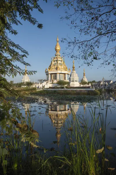 Wat Thung Setthi, Tayland 'ın Khon Kaen ilinde. Tayland, Khon Kaen, 7 Aralık 2024