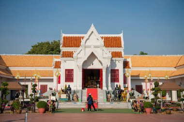 Tayland 'ın Phitsanulok şehrindeki Chan Kraliyet Sarayı Müzesi. Tayland, Phitsanulok, 1 Aralık 2024.
