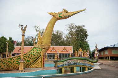 Wat Hong Sung, Tayland 'ın Uttaradit iline bağlı Uttaradit şehrinin yakınlarında. Tayland, Uttaradit, 27 Kasım 2024.